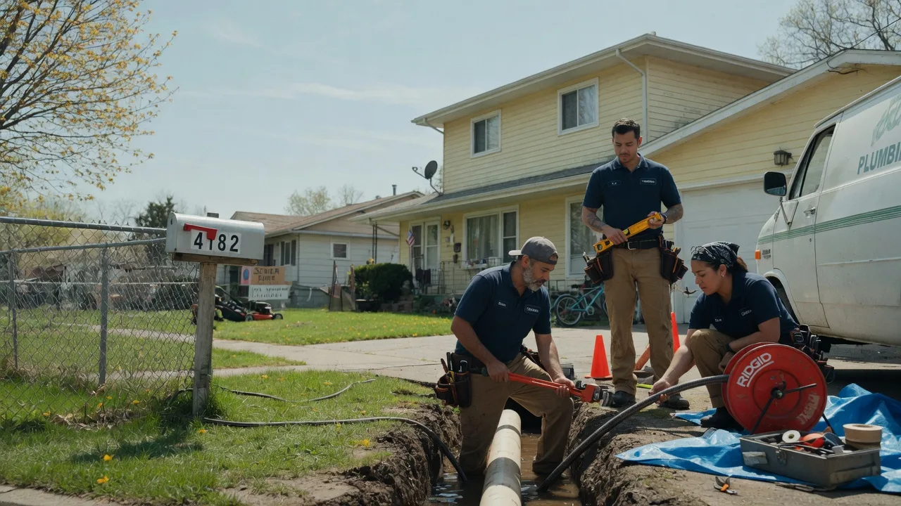 Gas Line Repair in Farmersville, OH near me